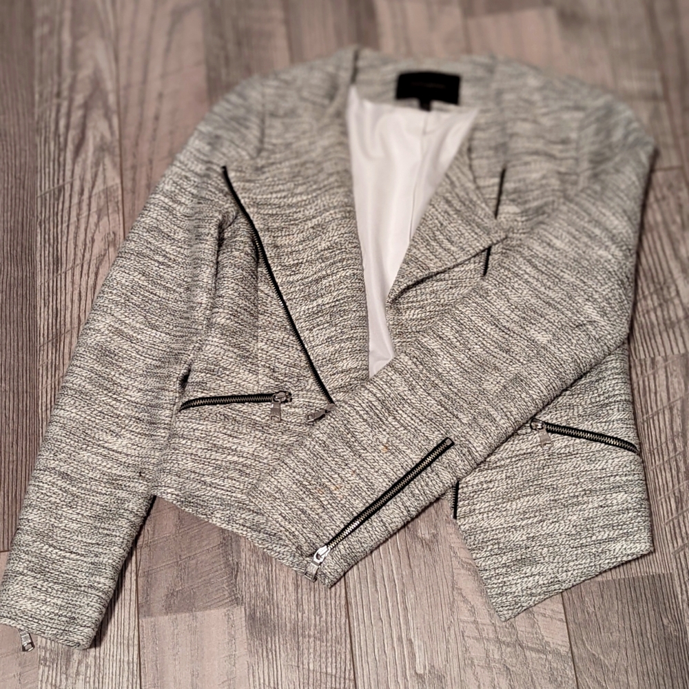 Banana Republic Black and White Blazer Size 4